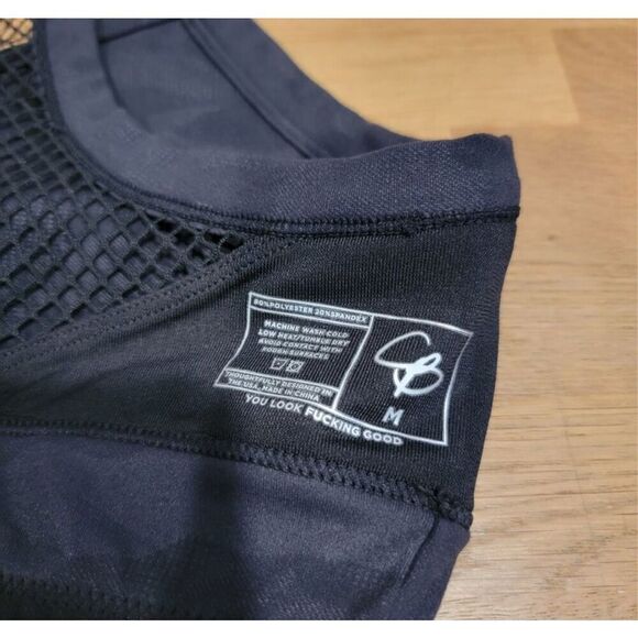 Celestial Bodiez CB Collective Camo Fishnet Sports Bra M - Picture 5 of 7